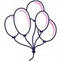 Lateksa baloni (70)