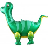 Brahiosaurus, Zaļš, Staigājošs, (64 cm)
