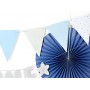 Гирлянда, На 1 день рождения, Флаги, Голубая, (130 см)