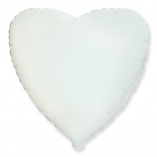 Сердце, Белое, (46 см)