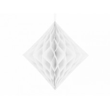 Dekoratīvās dimants, Balts, (20 cm)