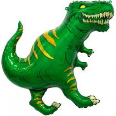 Dinozaurs, Tiranozaurs, Zaļš, (91 cm)