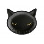 Тарелки, Чёрные коты, 6 шт, (22x20 см)