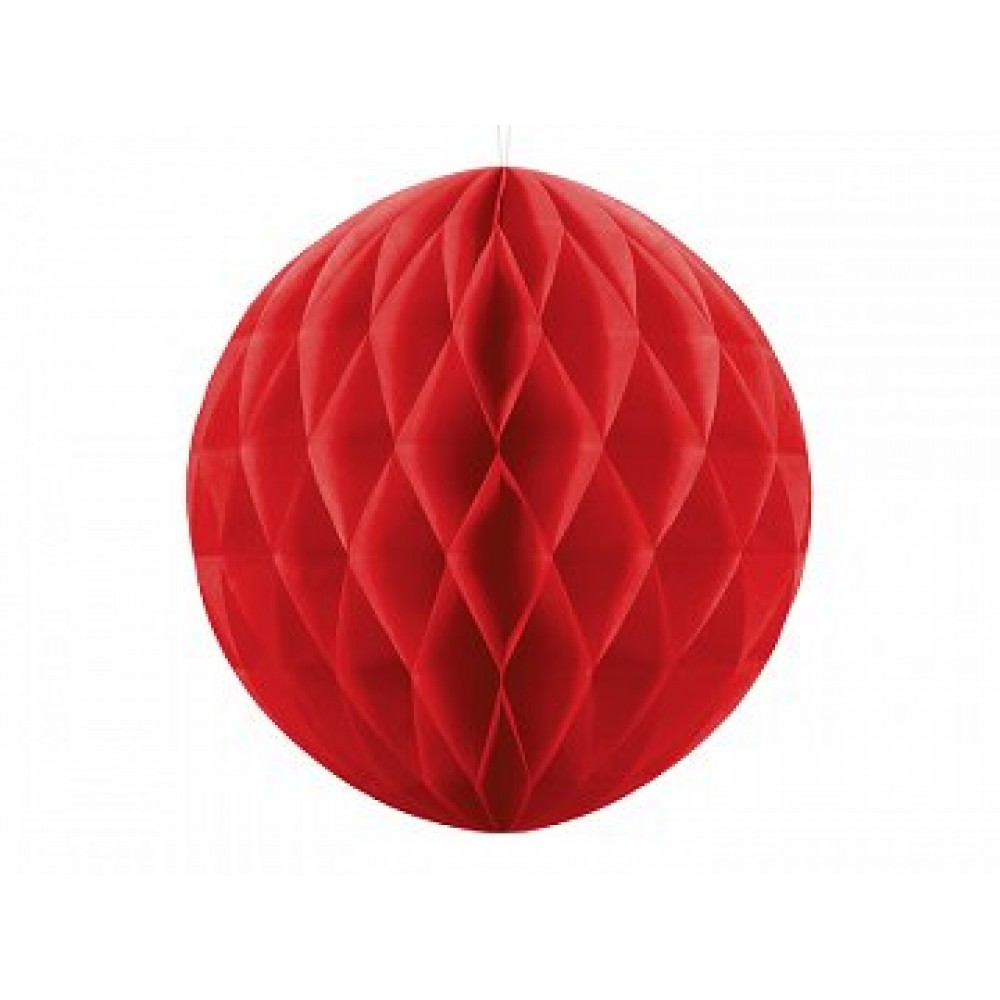 Dekoratīvās aplis, Sarkans, (10 cm)