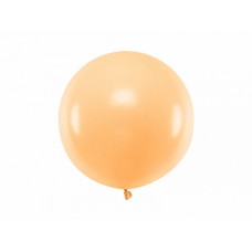 Lateksa balons, Gaiši oranžs, (60 cm)