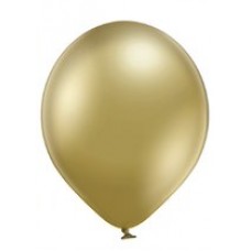 Lateksa balons, Glossy Gold, (30 cm)