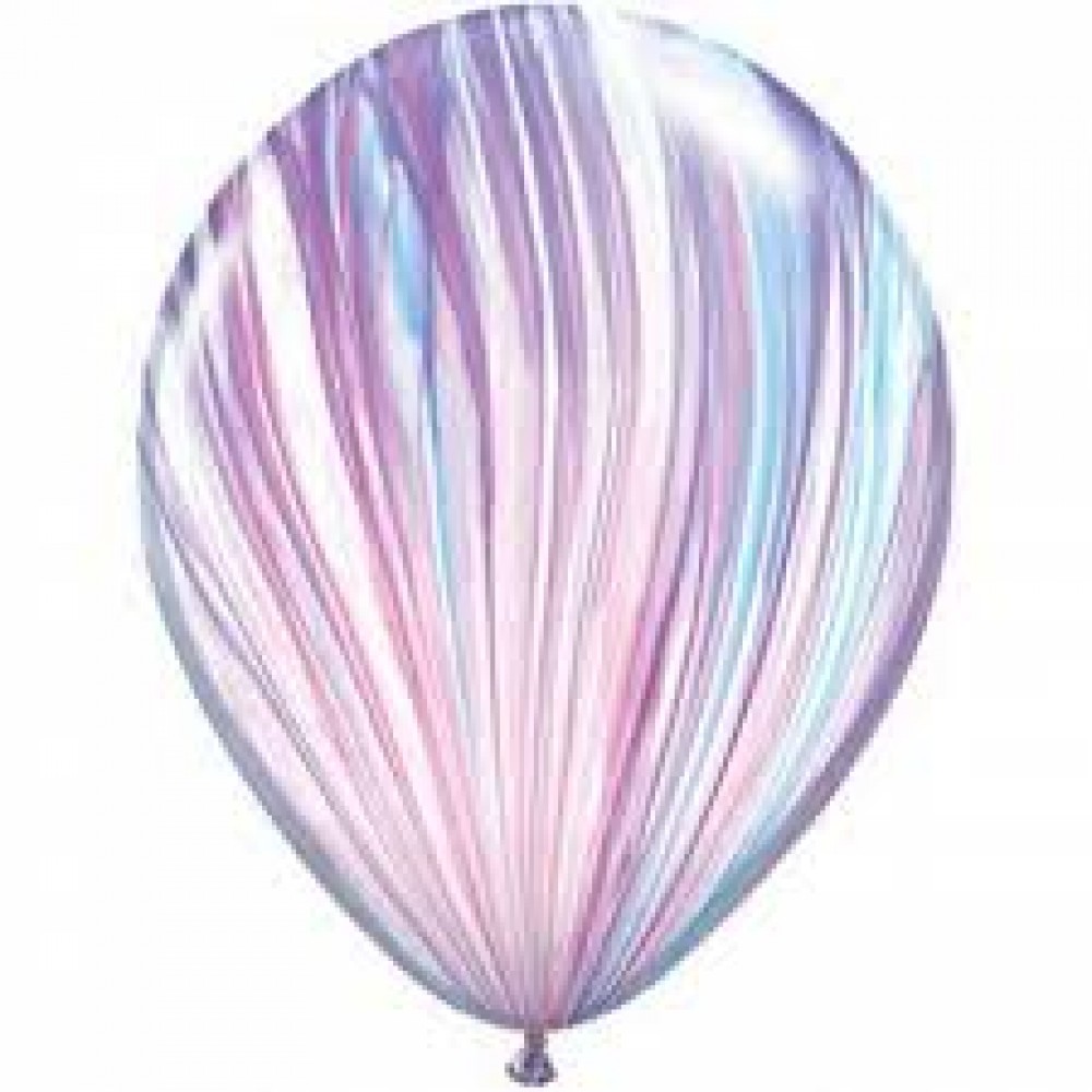 Lateksa balons ar zīmejumu, Violets (30 cm)