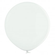 Lateksa balons, Pastel White, (1 m)