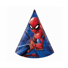 Papīra cepures, Spider-Man, 6 gb.