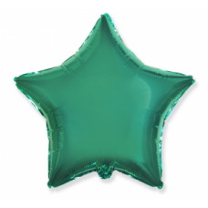 Zvaigzne, Spilgti zaļā, (46 cm)