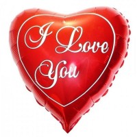 Sirds, Es tevi mīlu, Sarkans, (46 cm)