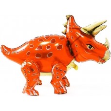 Dinozaurs Triceratops, Staigājošs, (91 cm)