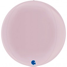 Сфера, Пастельный розовый, (38 см)
