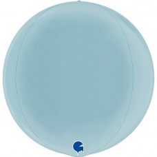Сфера, Пастельный голубой, (38 см)