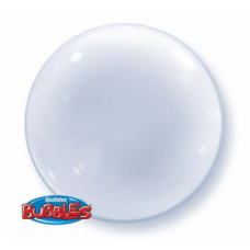 Caurspīdīgs folijas balons, Bubble Deco, (61 cm)