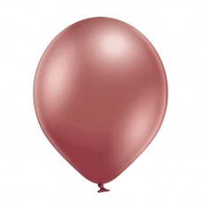 Lateksa balons, Glossy Rose Gold, (30 cm)