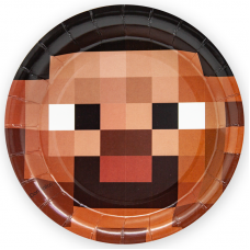 Šķīviši, Minecraft, 6 gb. (18 cm)