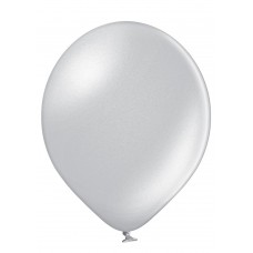 Lateksa balons, Metallic Silver, (30 cm)