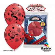 Lateksa balons ar zīmejumu, Spider-Man, (30 cm)
