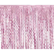 Dekoratīvie aizkari, Spirāles. Rozā, (100х200 cm)