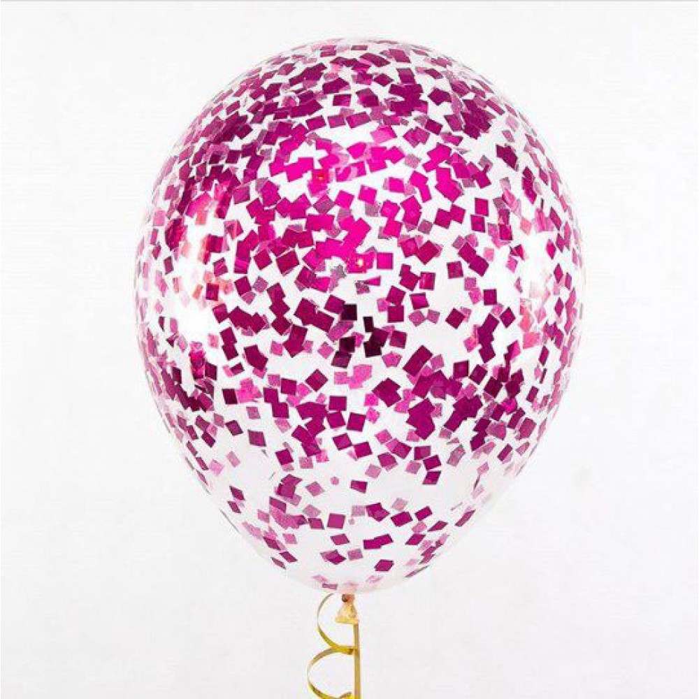 Balons ar konfeti, Aveņu, (30 cm)
