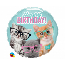 Aplis, Dzimšanas dienā, Kaķīši ar brillēm, (46 cm)
