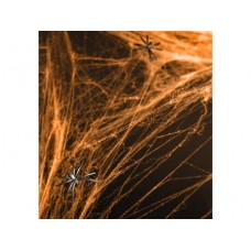 Helovina zirnekļa tīkls, Oranžs, 60 gr.