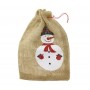 Ziemassvētku soma, Sniegavīrs, (36x50 cm)