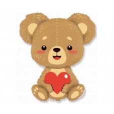 Медведь с сердцем, (61 см)