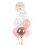 Lateksa balons ar zīmejumu, Topošā līgava, miks, (30 cm)