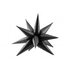 Zvaigzne 3D, Melns, (95 cm)