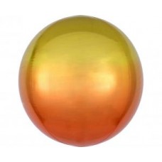 Сфера, Жёлто-оранжевая, (38 см)
