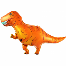 Dinozaurs, Oranžs, (104 cm)