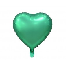 Сердце, Матовое зелёное, (46 см)
