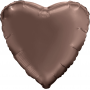 Сердце, Какао, Сатин, (46 см)