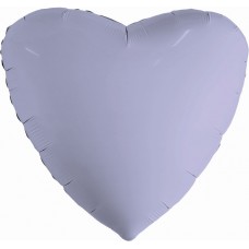 Сердце, Лаванда, (46 см)