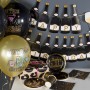 Гирлянда, Шампанское, С днём рождения, (150 см)