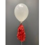 Virtene, Tassel, Sarkans, 1 gb, (30 cm)