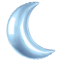 Figūra, Pusmēness, zils (89 cm)