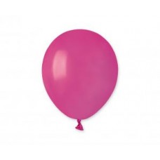 Lateksa balons, Pastel Fuksija, (13 cm)