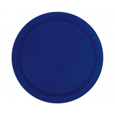 Šķīviši, Zils, 16 gb. (23 cm)