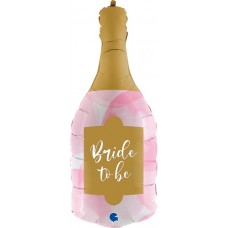 Бутылка шампанского , "BRIDE TO BE", (81 cм)