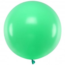 Lateksa balons, Pastel Green, (60 cм)