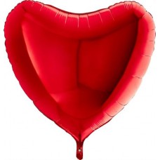 Сердце, Красный, (91 см)