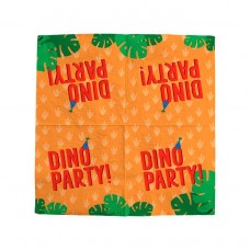 Салфетки, Dino Party, 20 шт, (33х33 см)