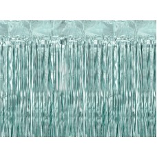 Dekoratīvie aizkari, Zils, Matēts, (PartyDeco), (100x200 cm)