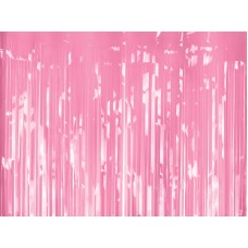 Dekoratīvie aizkari, Rozā, (PartyDeco), (100x200 cm)