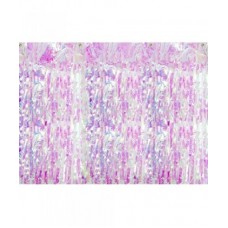 Dekoratīvie aizkari, Rozā perlamutra, (PartyDeco), (100x200 cm)