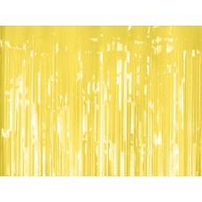 Dekoratīvie aizkari, Dzeltens, (PartyDeco), (100x200 cm)