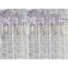 Dekoratīvie aizkari, Sudraba hologrāfija , (PartyDeco), (100x200 cm)